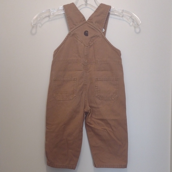 Carhartt Toddler's Brown Overalls (J212) - Picture 3 of 4